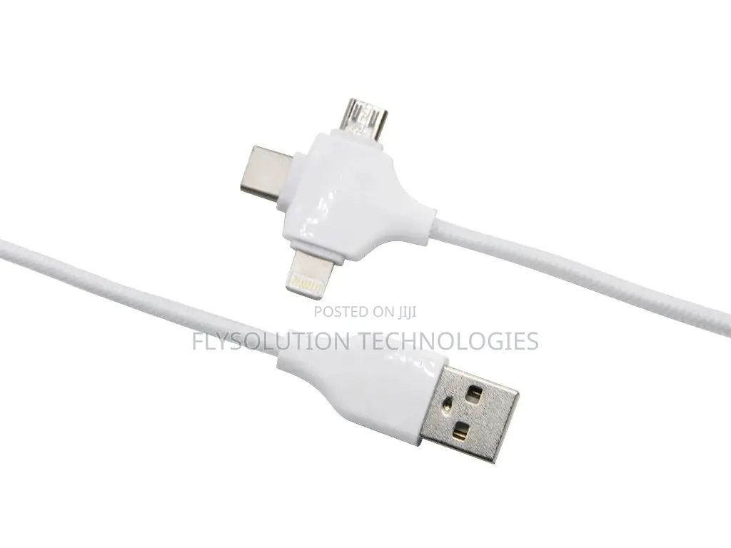 Usb to Lightning/Type C/Micro Sub Cable