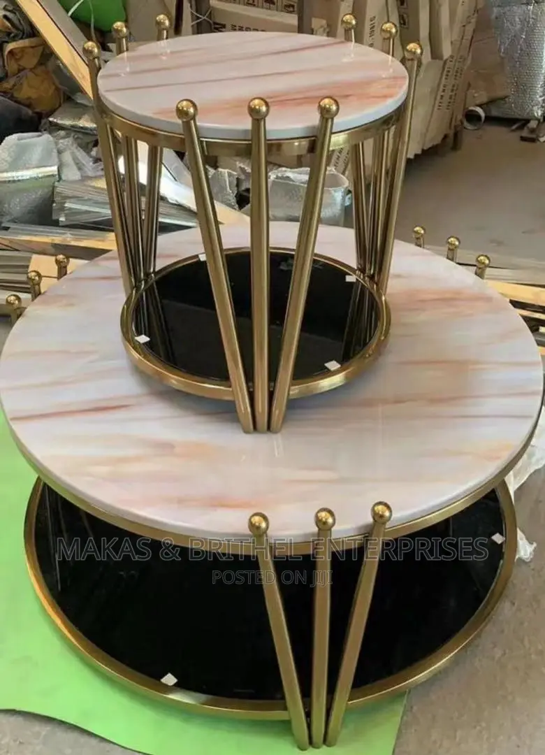 Quality Imported Center Table With Side Tables