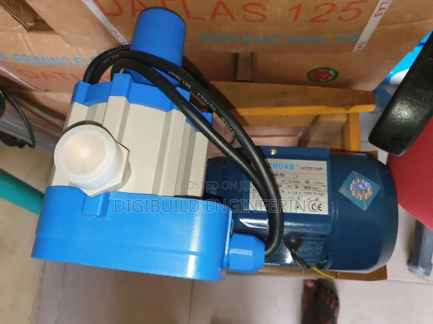 0.75hp Interdab Automatic Pressure Pump