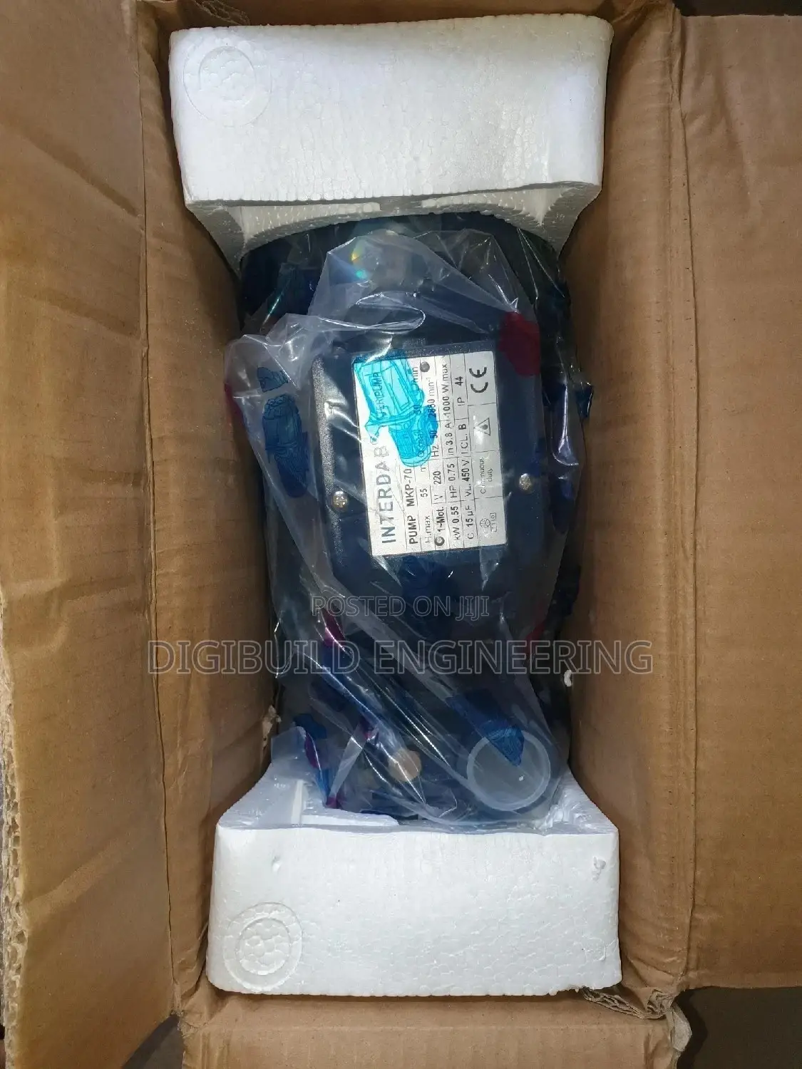 0.75hp Interdab Surface Pump Without AVR