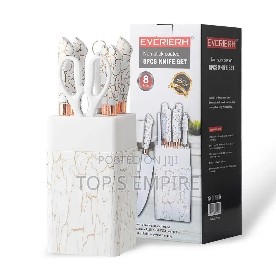 7pcs Stainless Steel Kitchen Knife Set