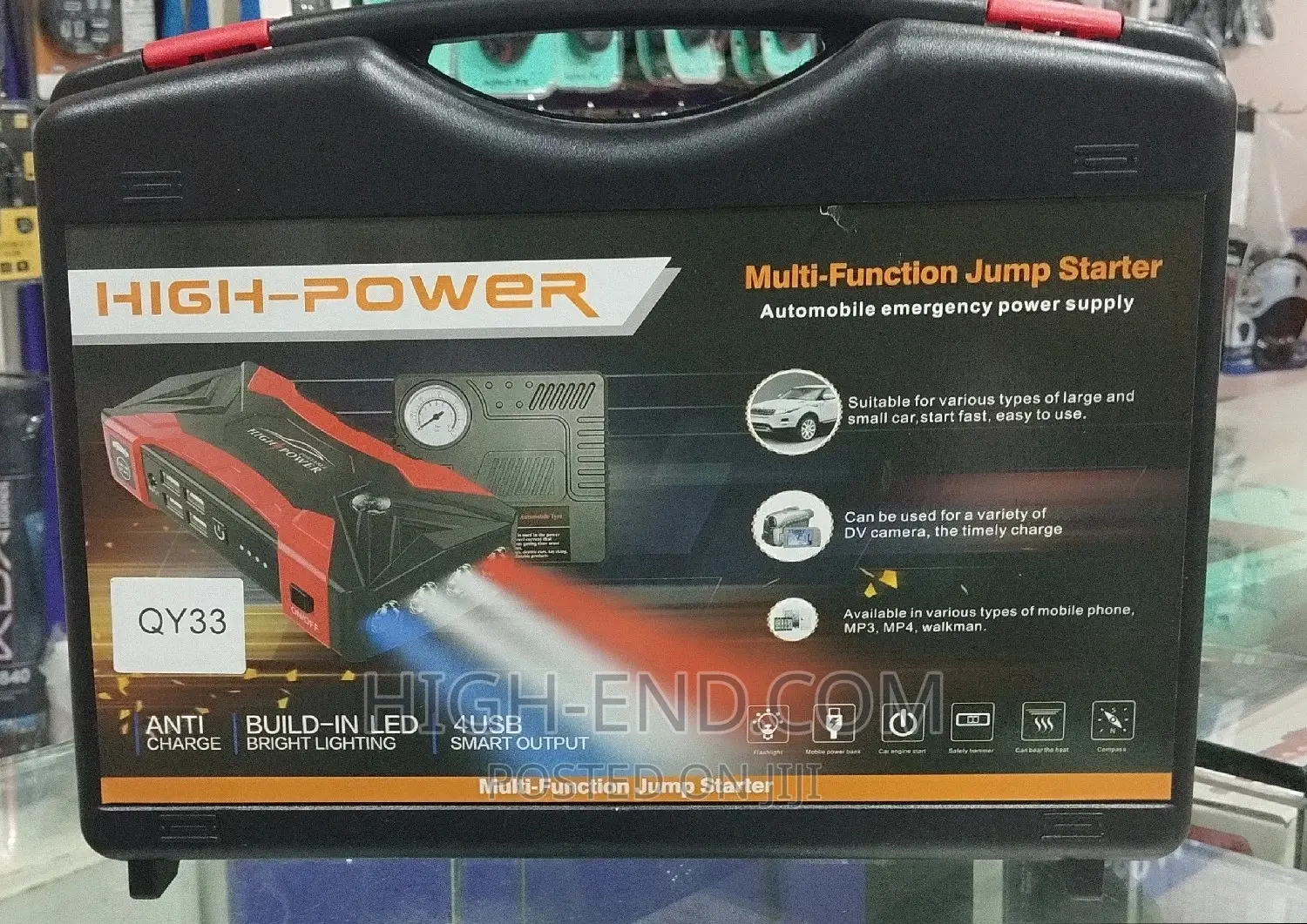 Qy33 High Power Multi Function Jump Starter