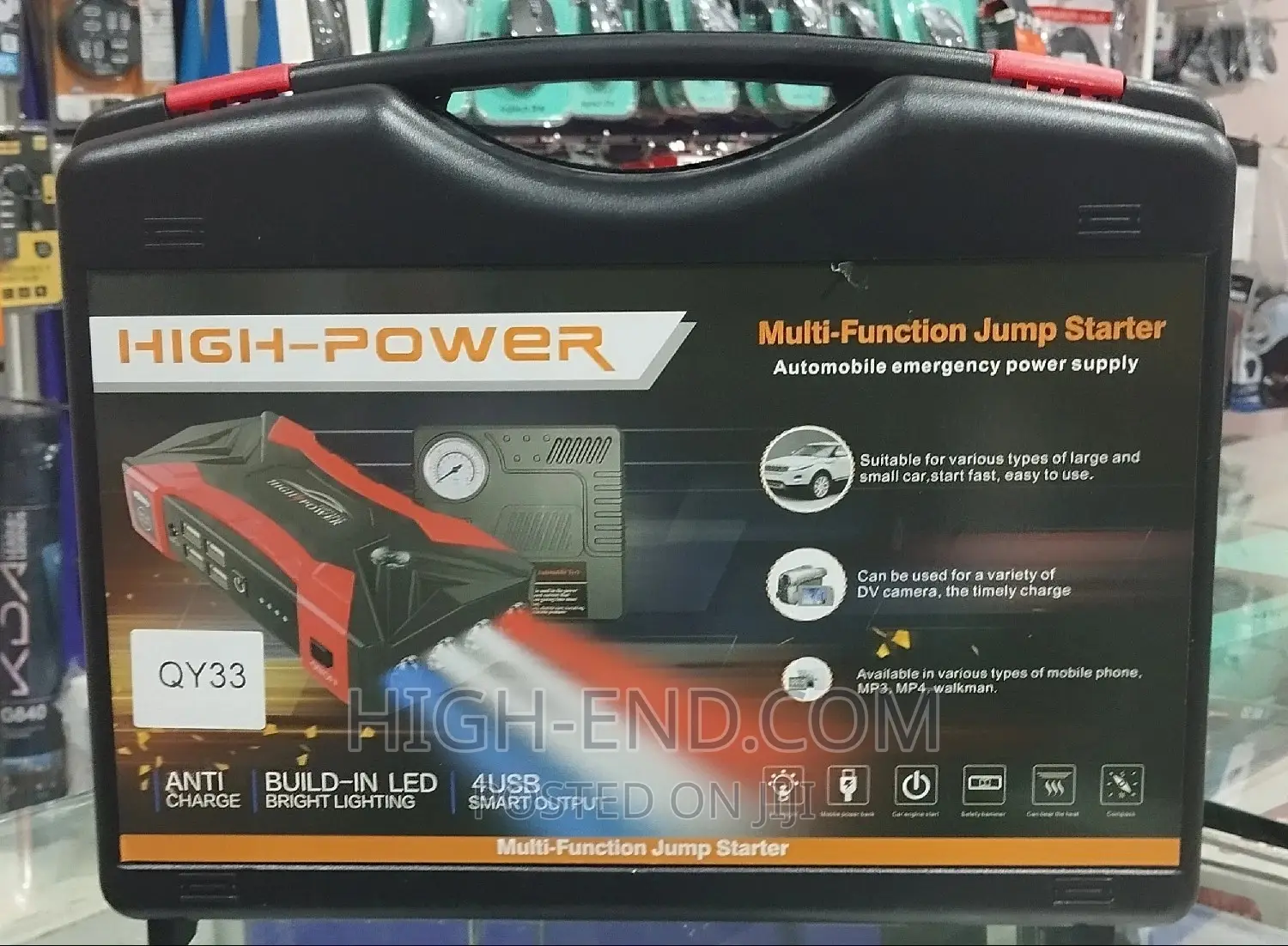 Qy33 High Power Multi Function Jump Starter