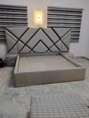 6 Feet by 6 Feet Padded Bedframe