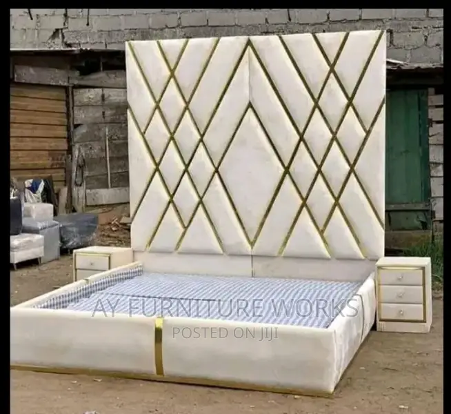 Stylish High Headboard Bedframe