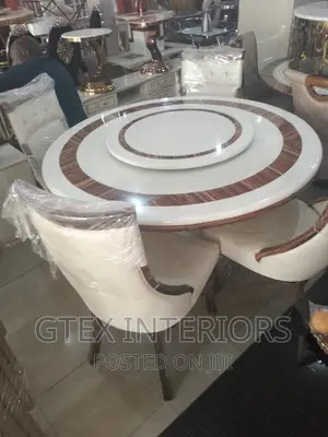Round Marble Dinning Table