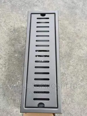 40cm Black Floor Drain