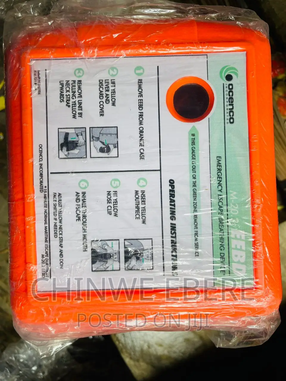 EEBD, Emergency Escape Breathing Device