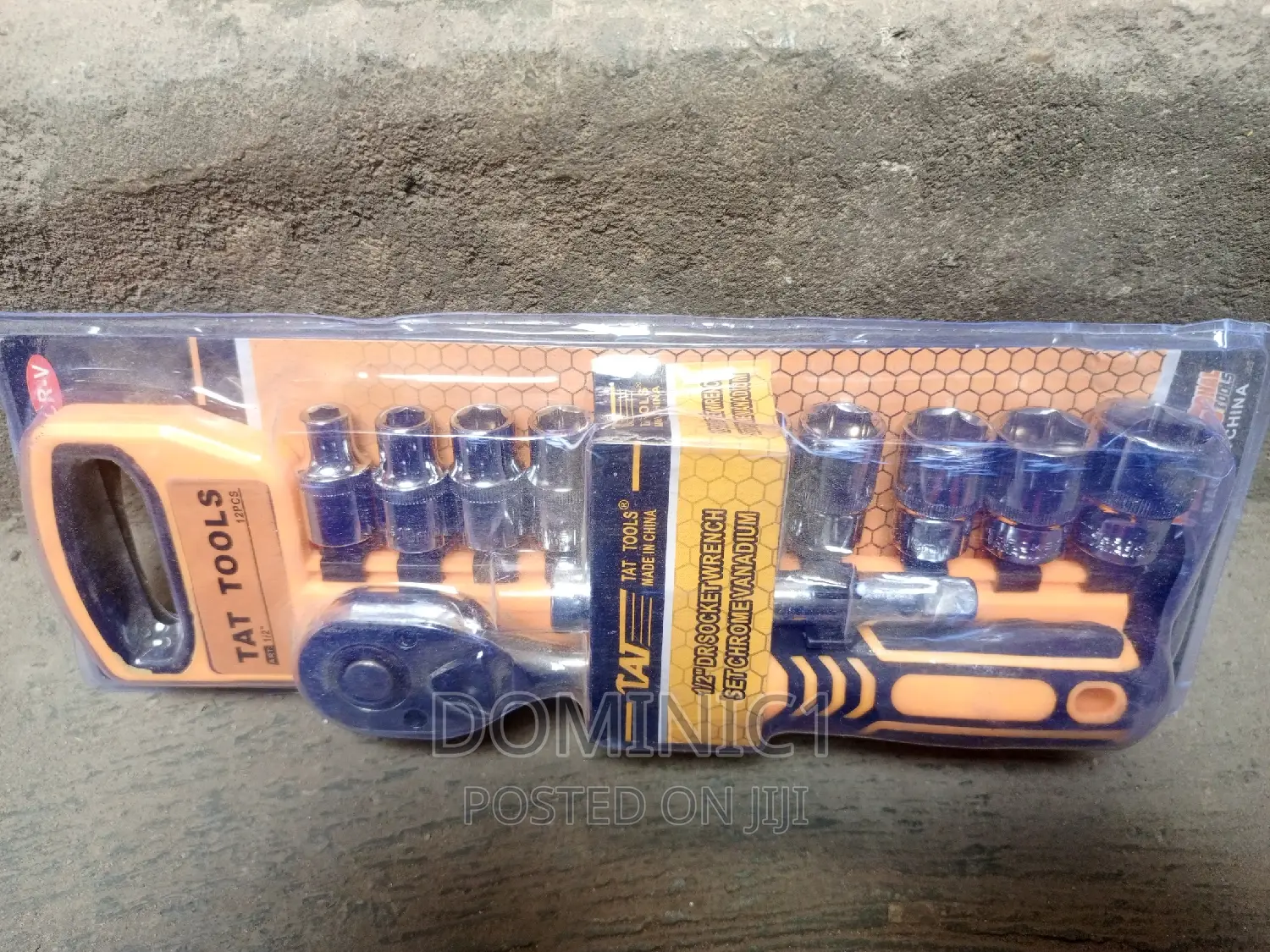 1/2 Socket Wrench Set Chrome Vanadium