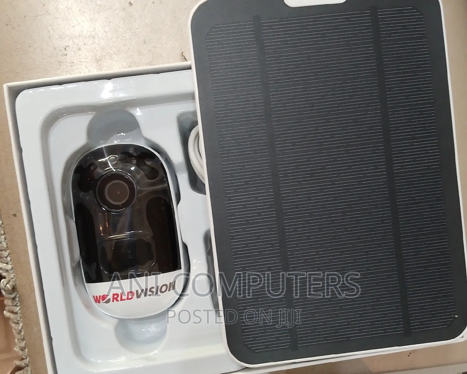 World Vision 4G Solar Powered Security Camera