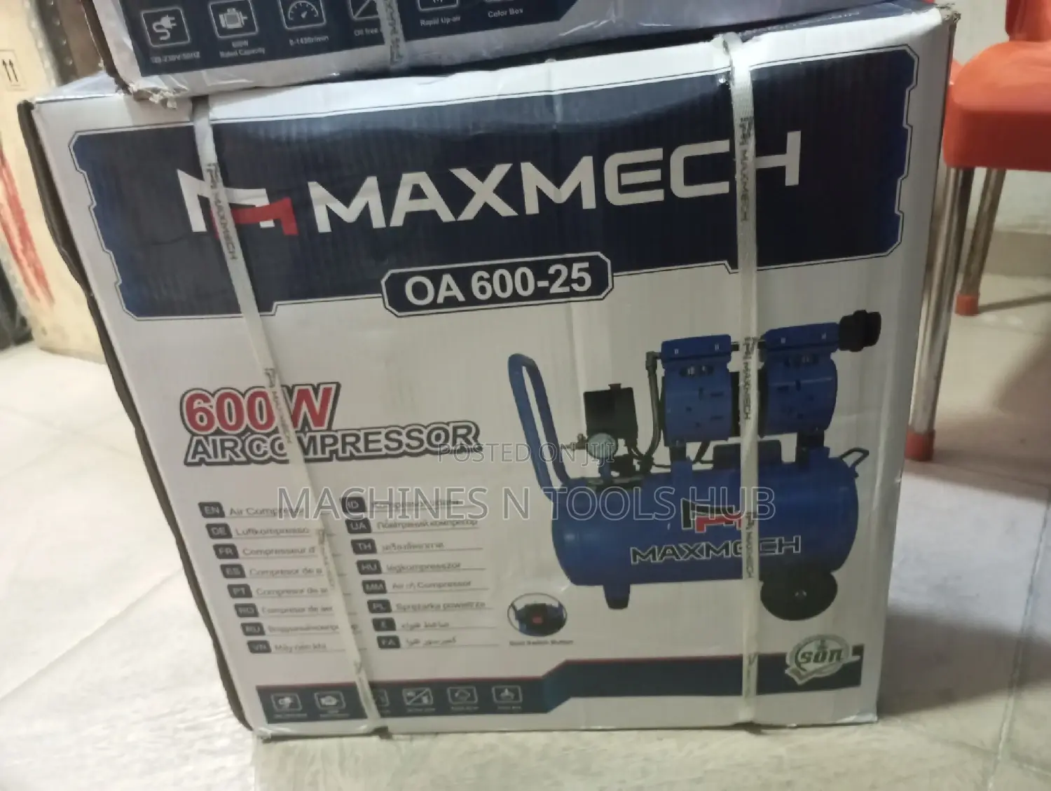 Maxmech Oil Free Air Compressor 25liters