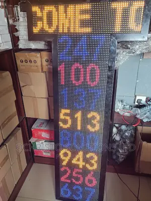 CCC Digital Hymn Board With Moving Message