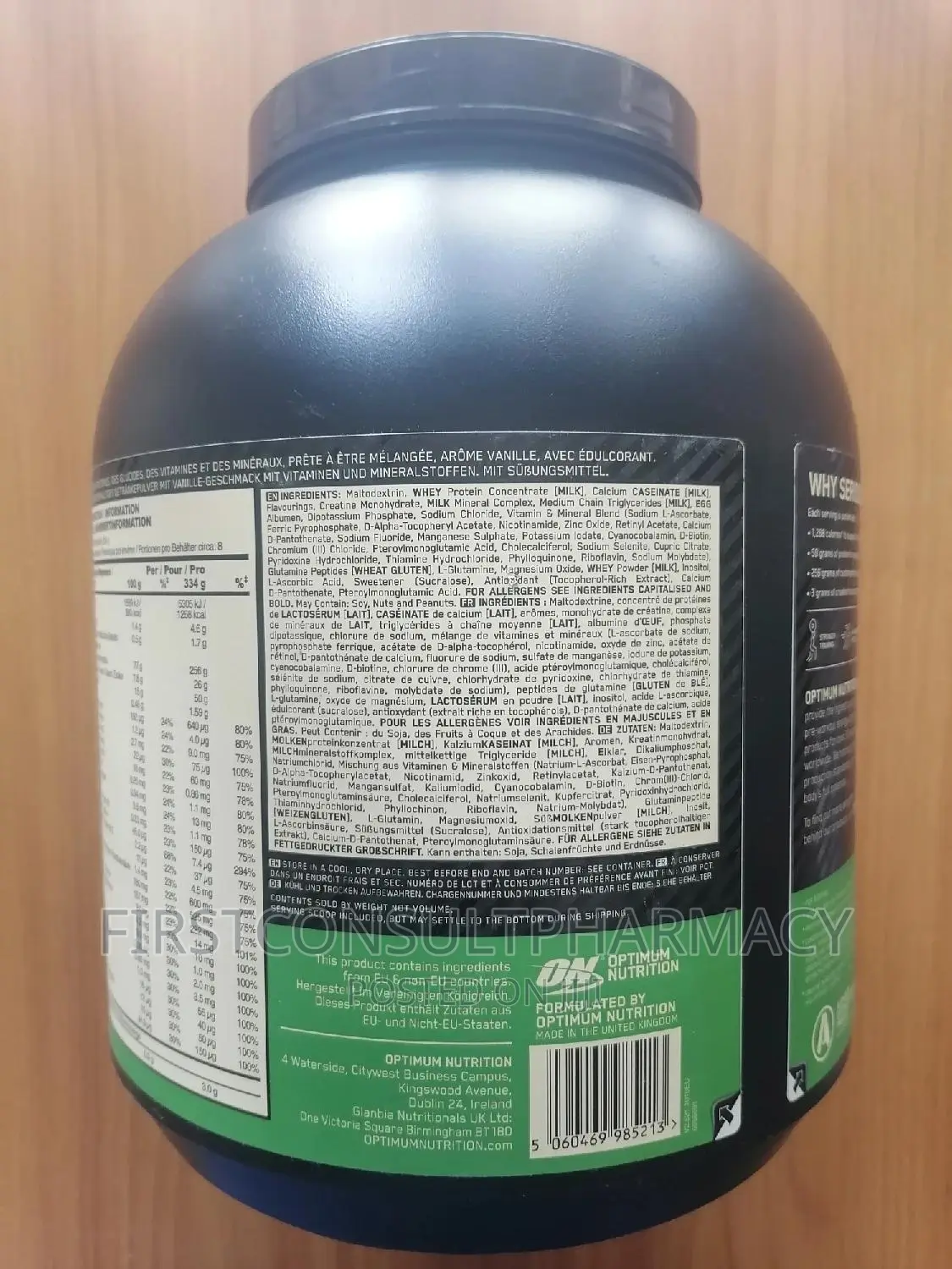 On Serious Mass High Protein Weight Gain Powder 6lb