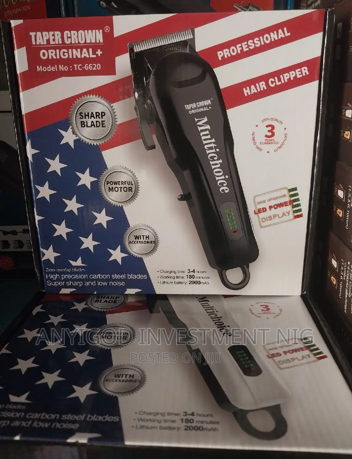 Multichoice Rechargeable Clipper