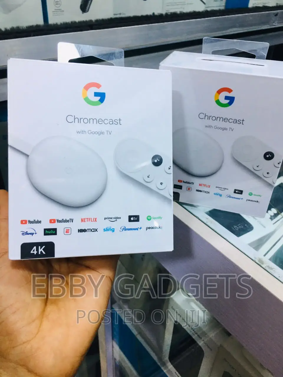 Google Chromecast Streaming Device With Remote