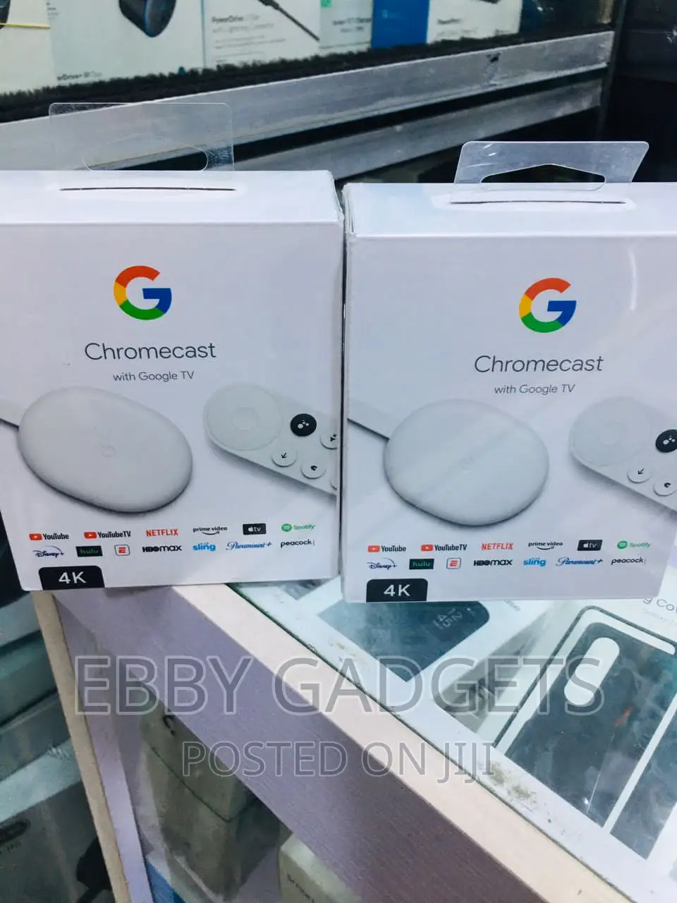 Google Chromecast Streaming Device With Remote