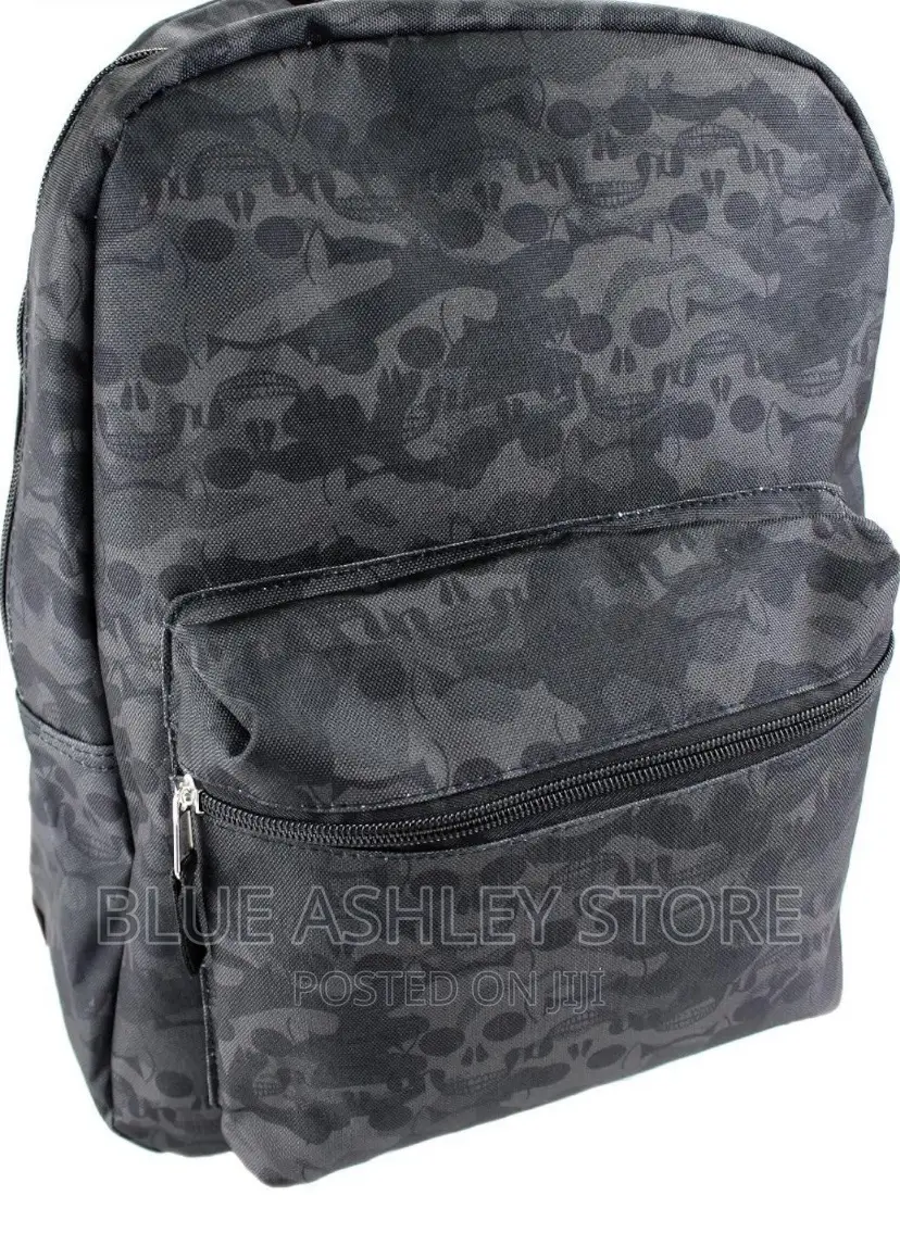 Skull Print 16" Backpack