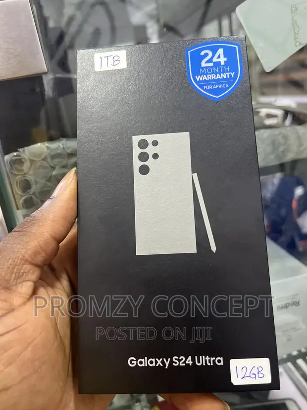 New Samsung Galaxy S24 Ultra TB Gray in Ikeja Mobile Phones