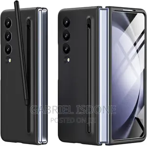 Galaxy Z Fold 3 Case + Pen Built-in Glass Screen Protector