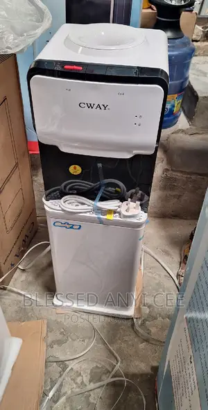 New Cway Water Dispenser Single Door With Fridge Hot Cold