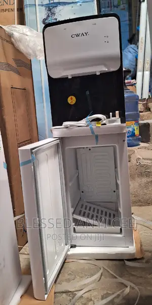 New Cway Water Dispenser Single Door With Fridge Hot Cold
