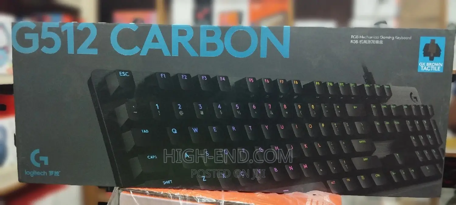 Logitech G512 Carbon RGB Mechanical Gaming Keyboard
