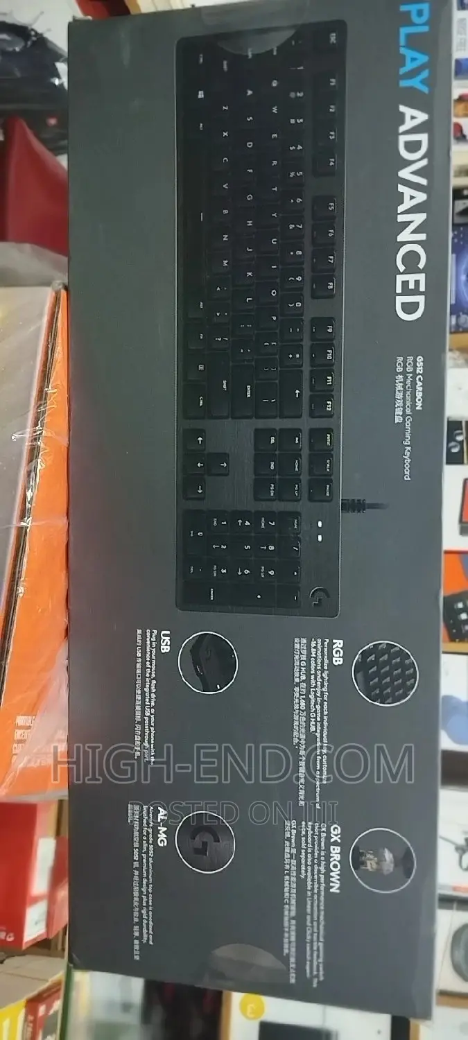 Logitech G512 Carbon RGB Mechanical Gaming Keyboard