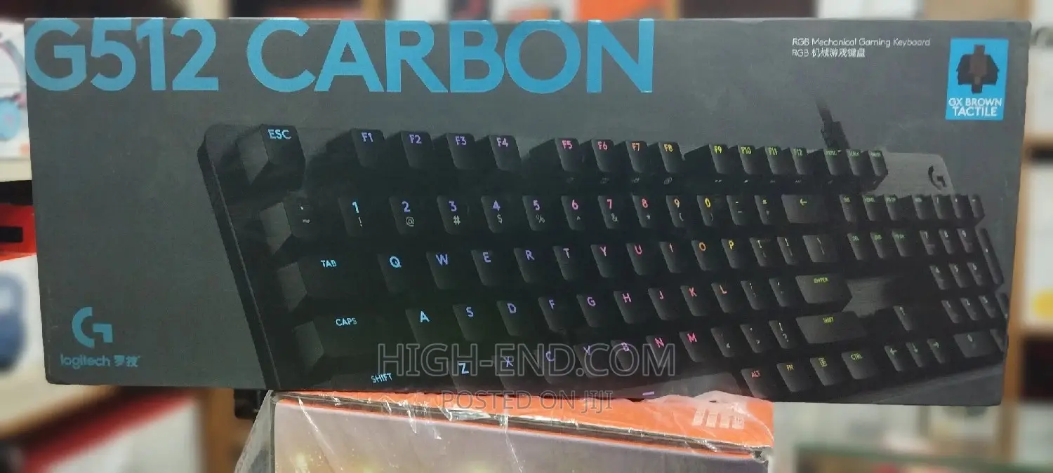 Logitech G512 Carbon RGB Mechanical Gaming Keyboard