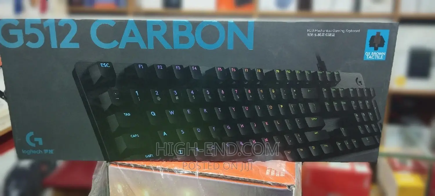 Logitech G512 Carbon RGB Mechanical Gaming Keyboard