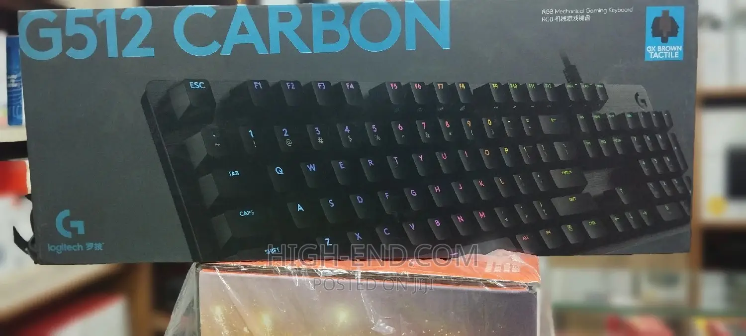 Logitech G512 Carbon RGB Mechanical Gaming Keyboard