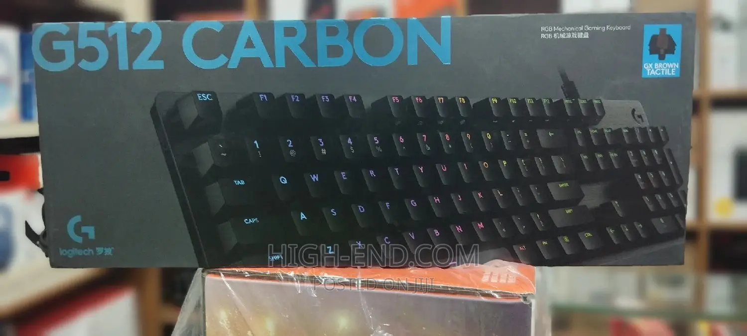 Logitech G512 Carbon RGB Mechanical Gaming Keyboard