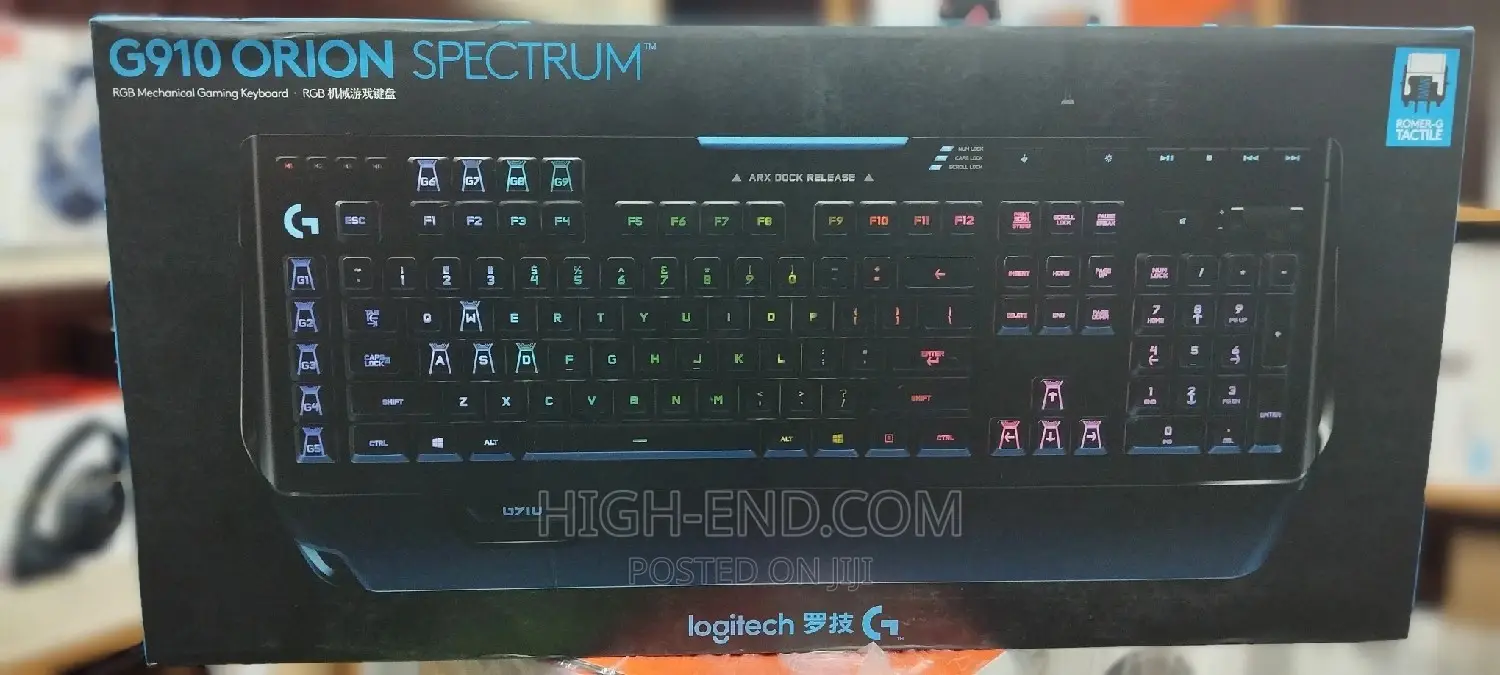 Logitech G910 Orion Spectrum RGB Mechanical Wired Keyboard