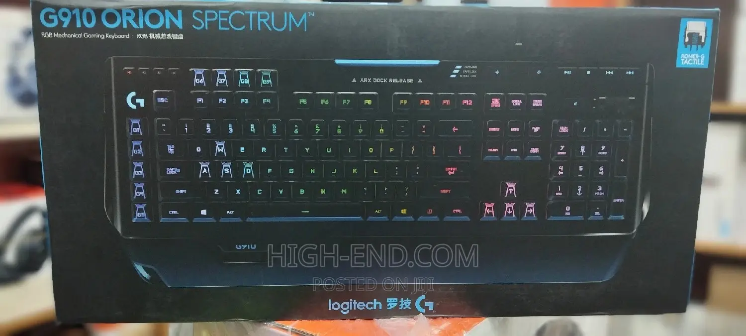 Logitech G910 Orion Spectrum RGB Mechanical Wired Keyboard