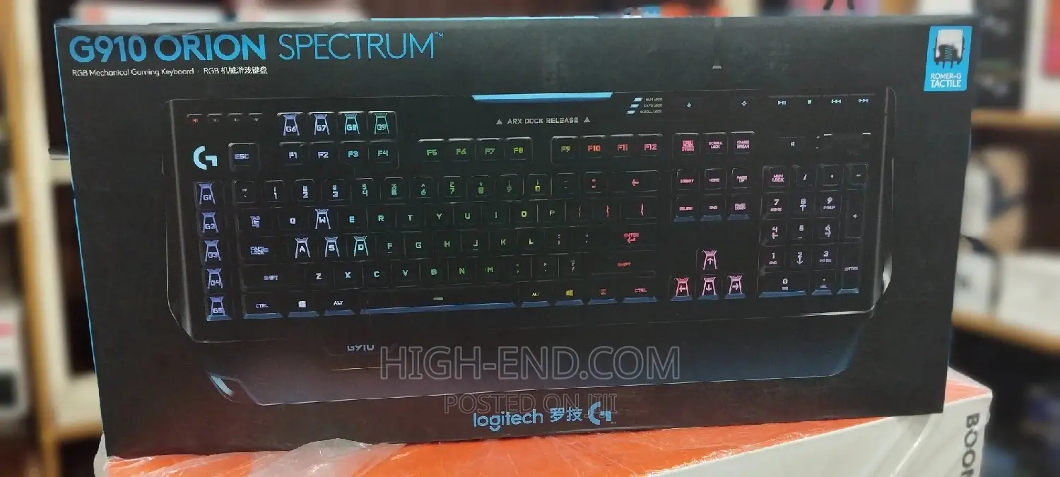 Logitech G910 Orion Spectrum RGB Mechanical Wired Keyboard