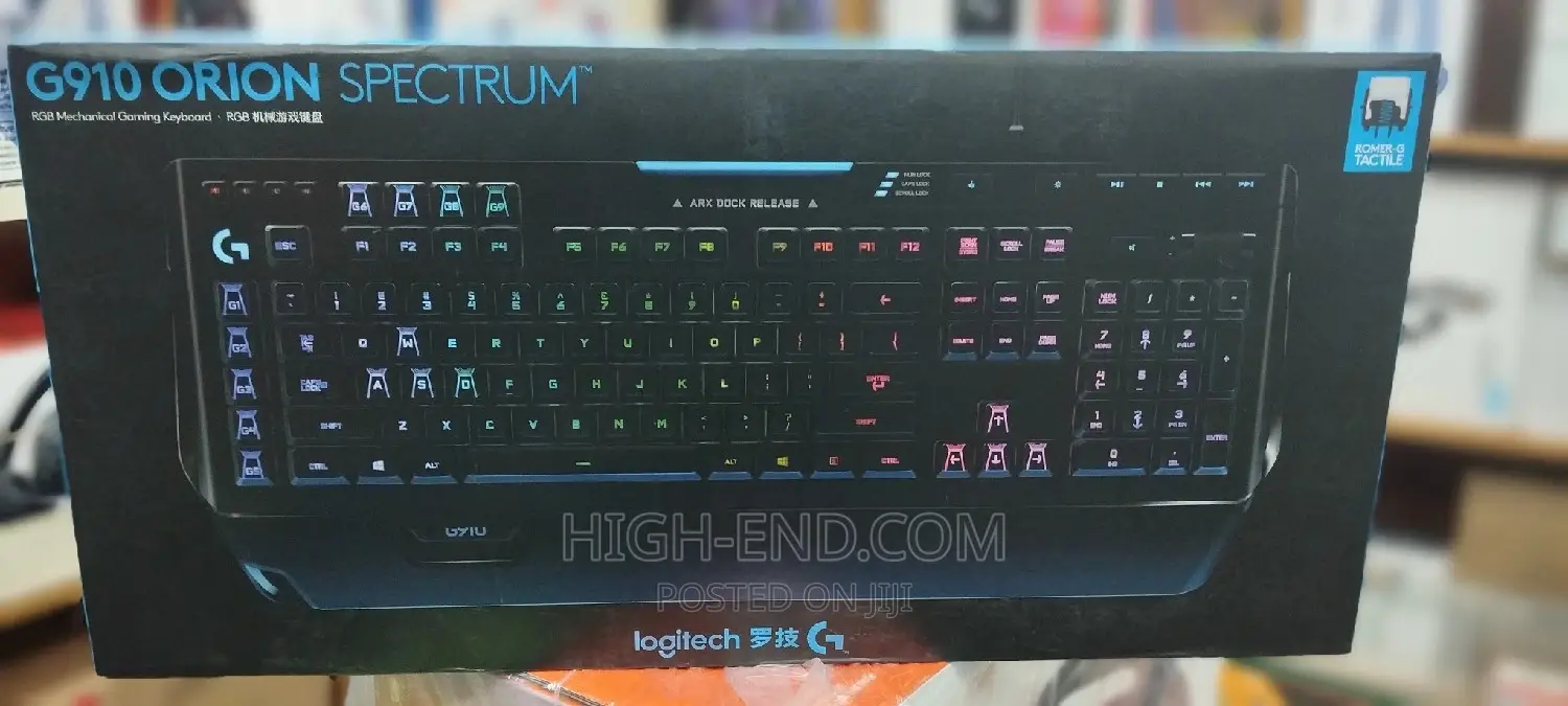 Logitech G910 Orion Spectrum RGB Mechanical Wired Keyboard