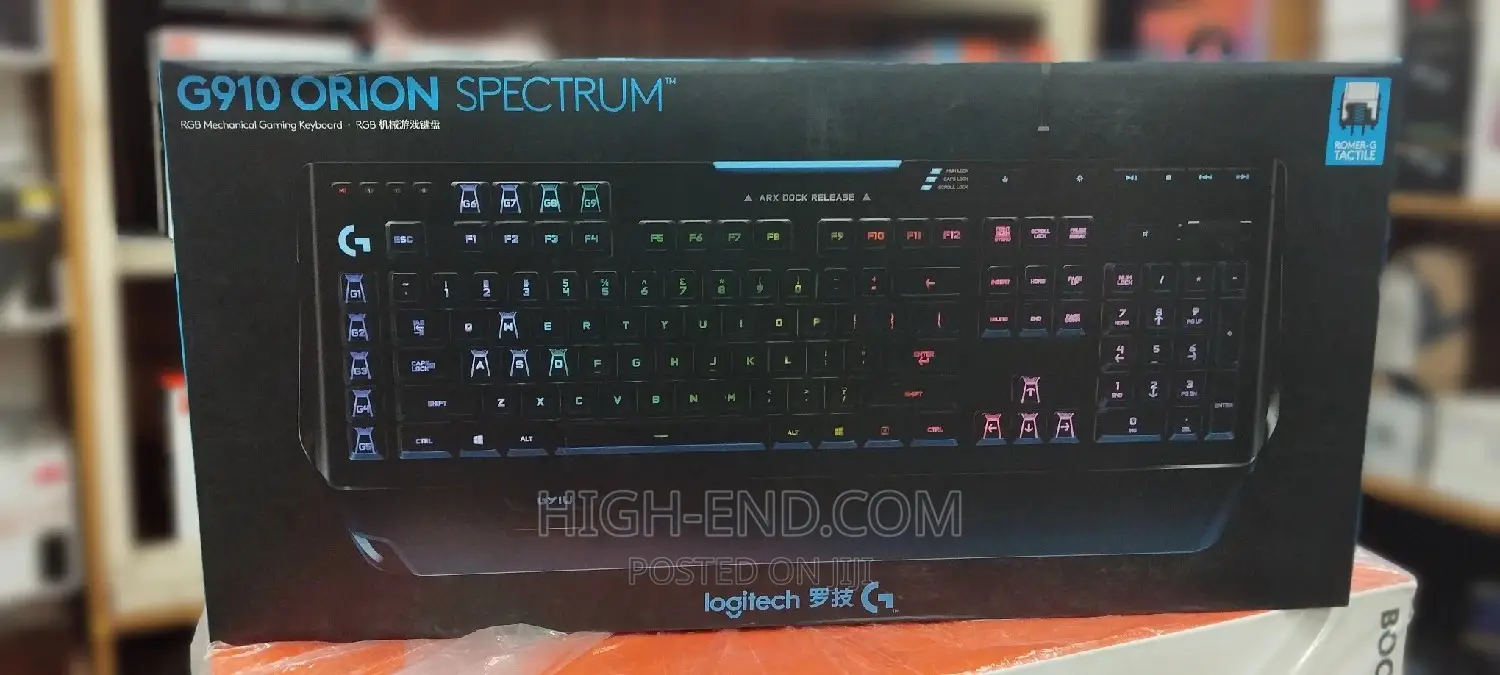 Logitech G910 Orion Spectrum RGB Mechanical Wired Keyboard