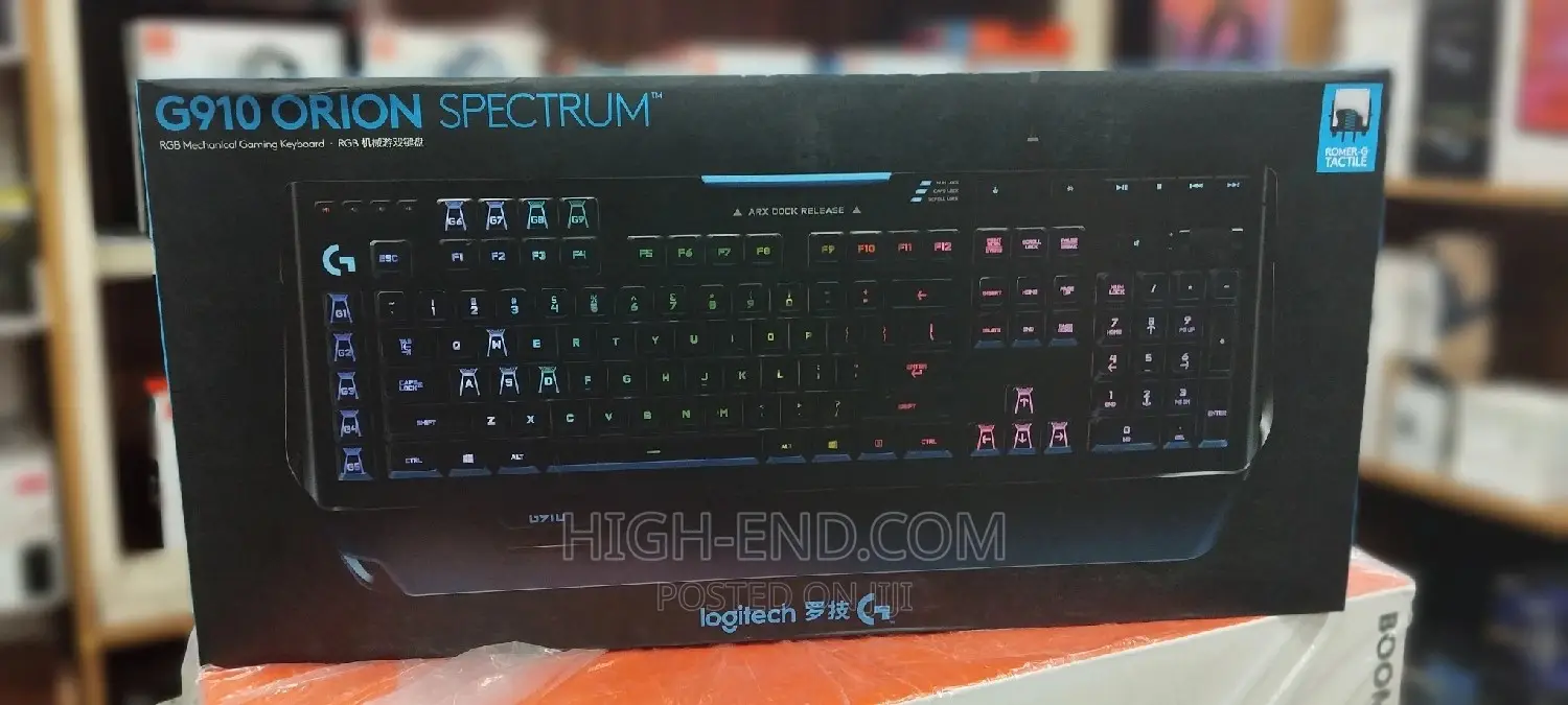 Logitech G910 Orion Spectrum RGB Mechanical Wired Keyboard