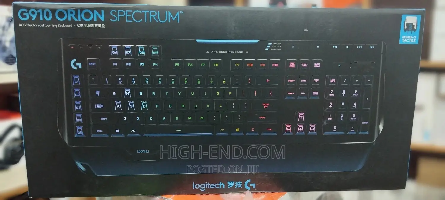 Logitech G910 Orion Spectrum RGB Mechanical Wired Keyboard