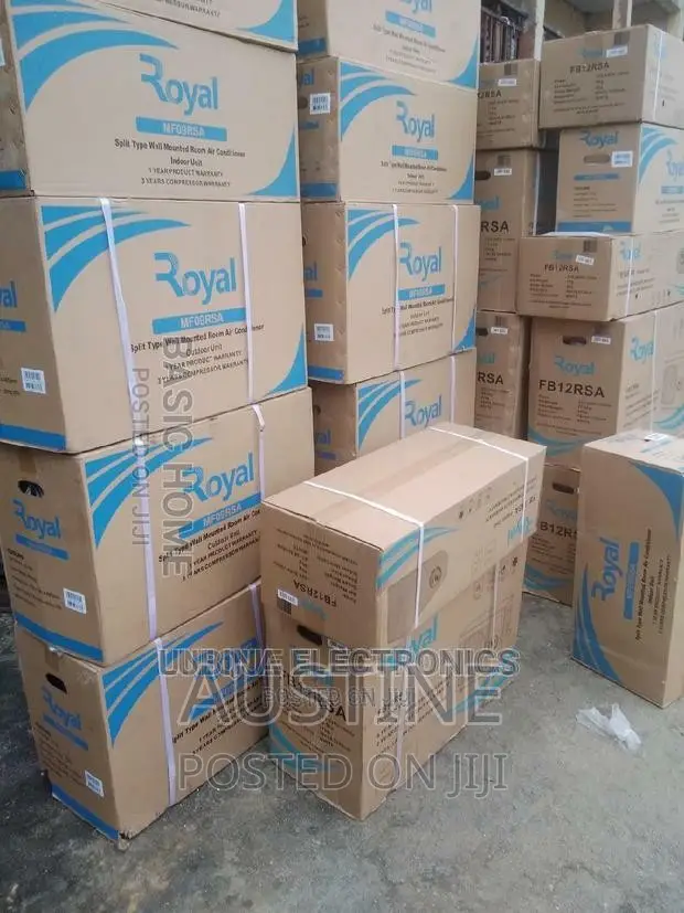 Brand New Royal 1hp Split Unit Air Condition>>100% Copper>>
