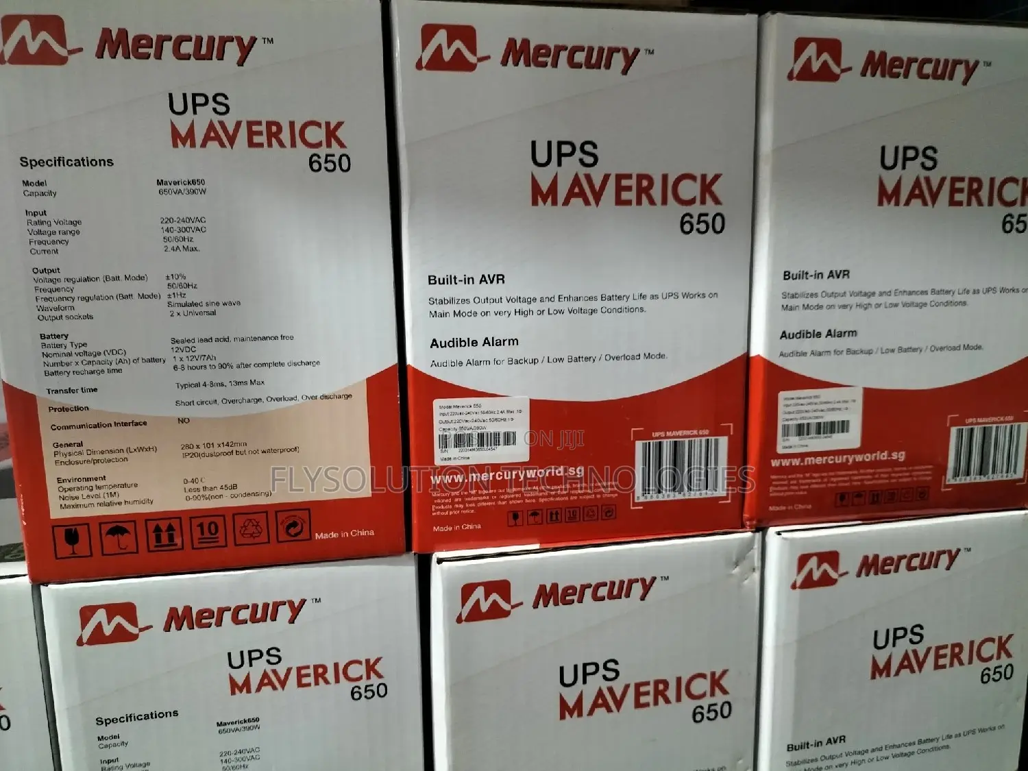 Mecury Maverick 650VA UPS Line Interactive