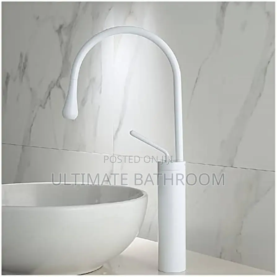 White Kitchen Faucet