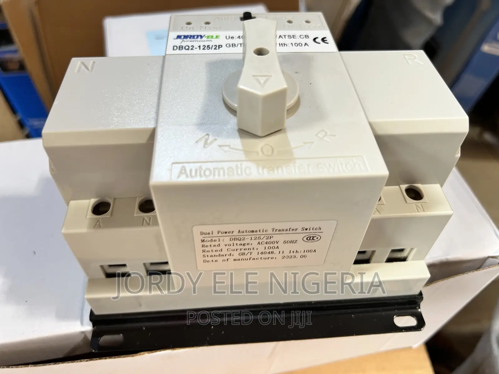 Jordy Ele Automatic Changeover Switch 125A 2pole