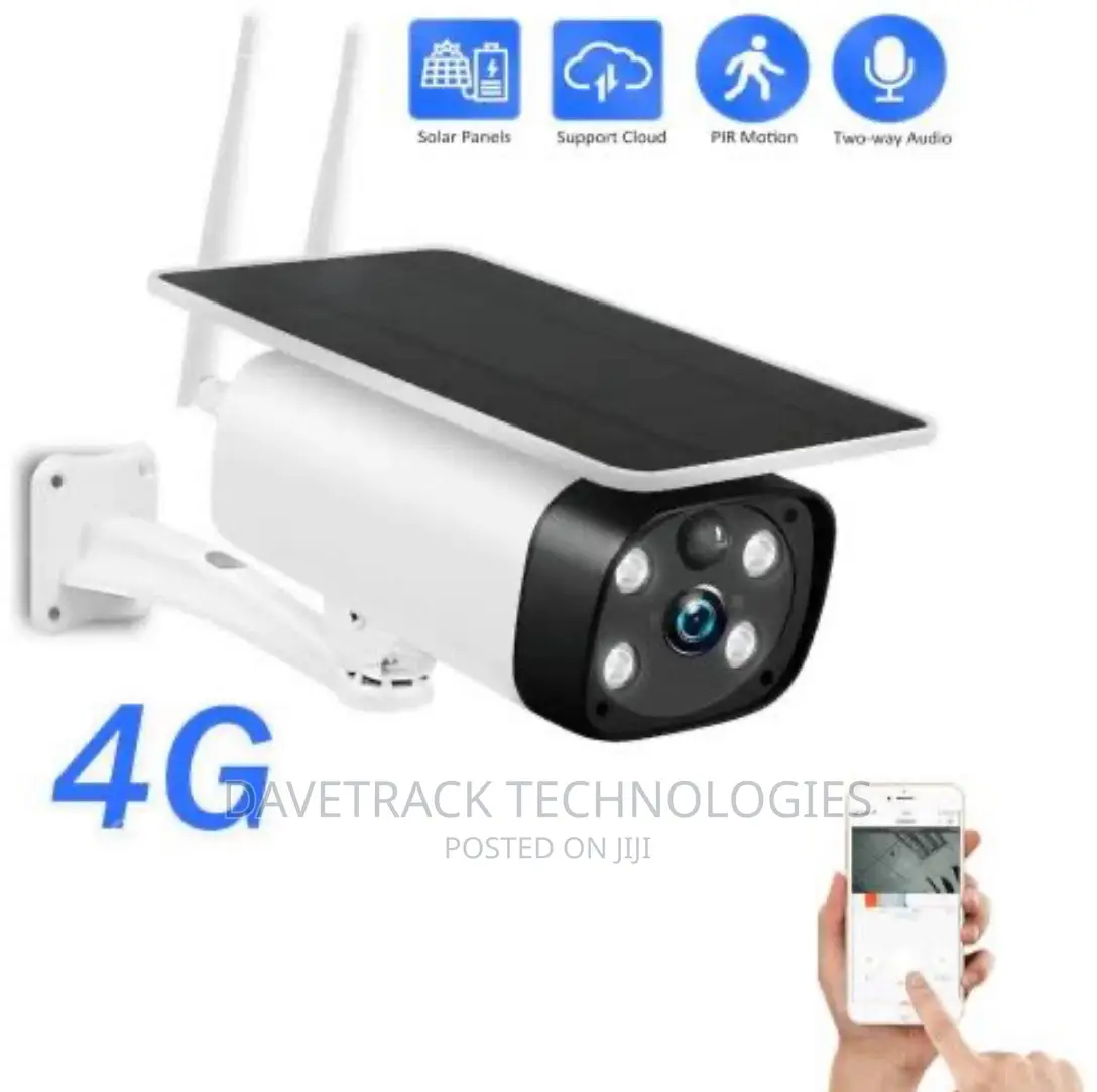 Solar 4G Security CCTV Camera