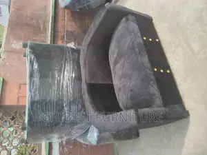 Quality Double Seater Ulphostery Padded Sofa Fabric Chair