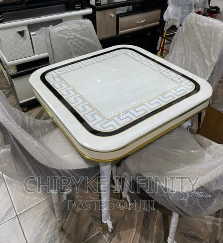 Brand New Imported Dining Table With 4 Chairs