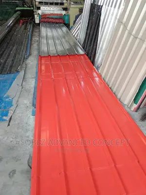 Bright Red 0.55 High Range Aluminum Roofing Sheet
