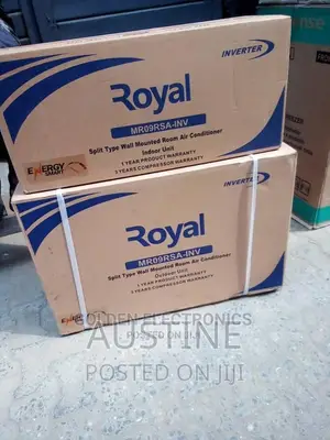 Brand New Royal 1hp Inverter Split Unit Ac>>100%Full Copper>