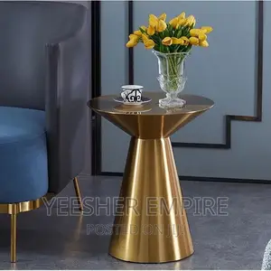 Luxury Gold Side Stool
