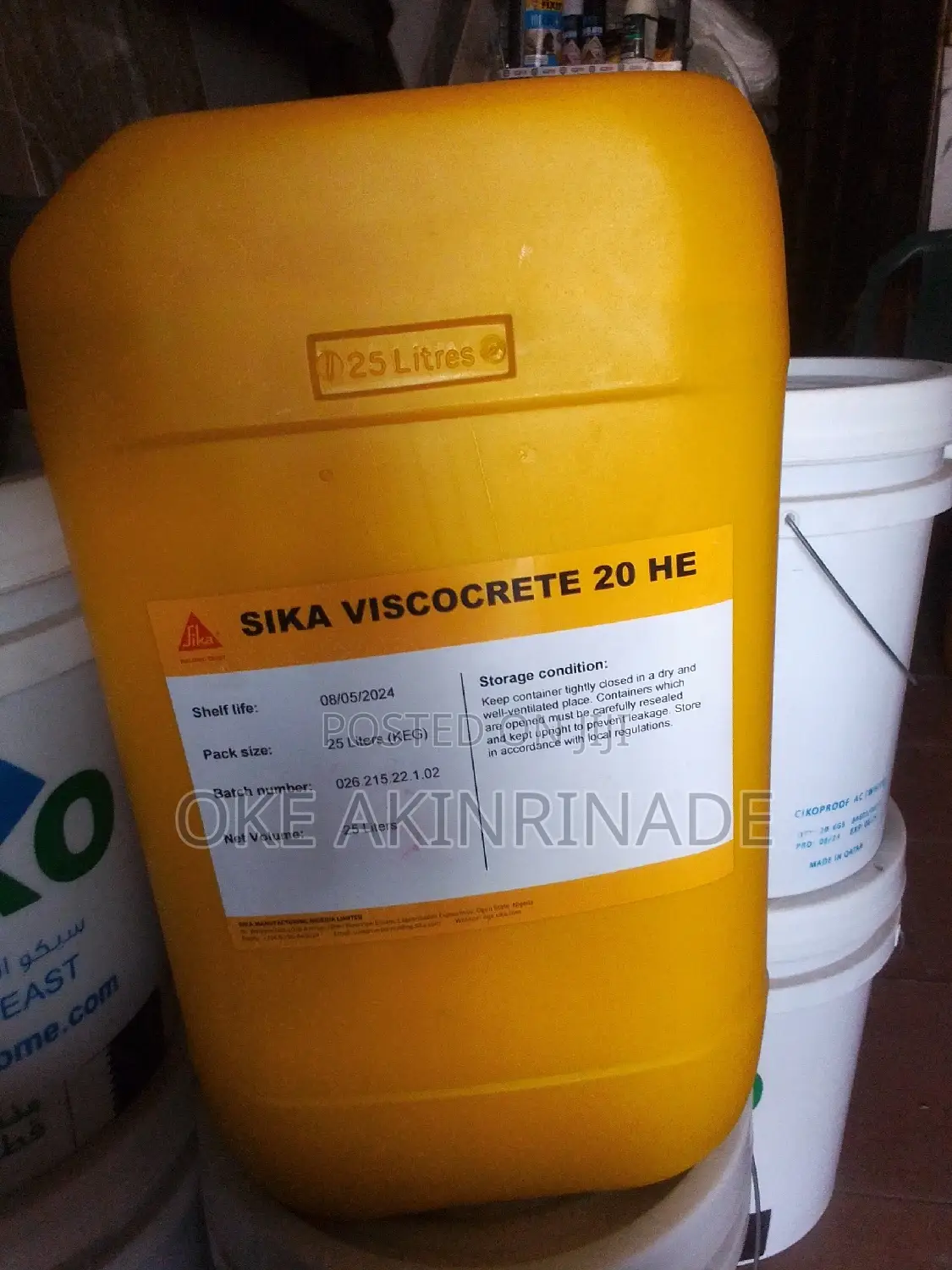Sika Viscocrete ( 20 HE) High Superplasticzer Admixtures