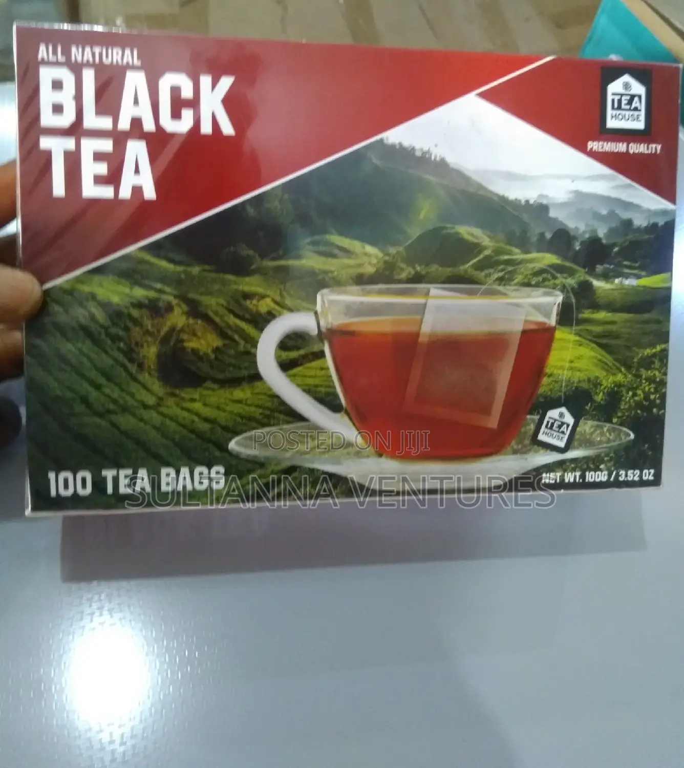 All Natural Black Tea (100 Tea Bags)